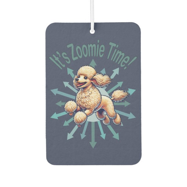 Ambientador Es zoomie Time Poodle (Anverso)