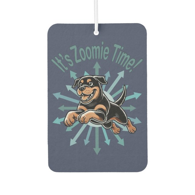 Ambientador Es Zoomie Time Rottweiler (Anverso)