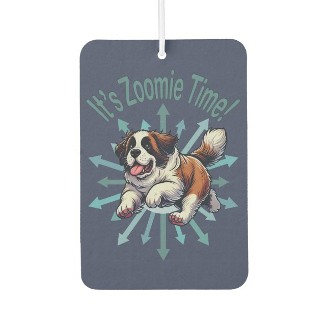 Ambientador Es Zoomie Time Saint Bernard (Anverso)