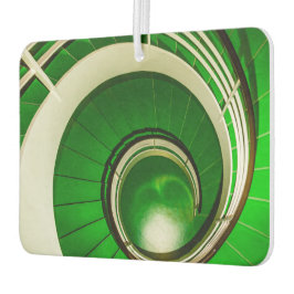 Ambientador Escalera circular verde