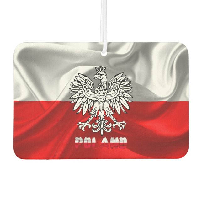 Ambientador Escudo de armas de la bandera de Polonia (Anverso)