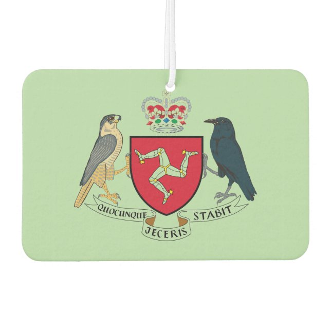 Ambientador Escudo de armas de la Isla de Man (Anverso)