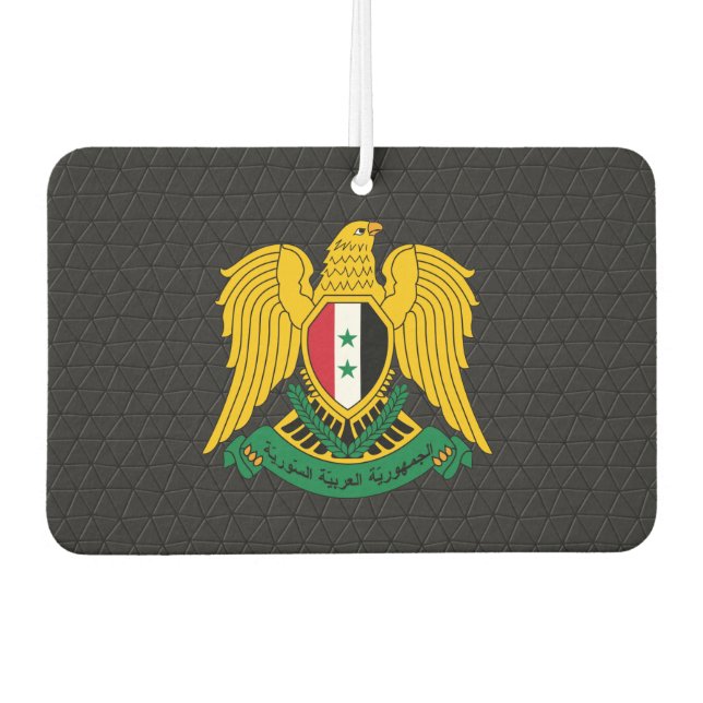 Ambientador Escudo de armas sirio (Anverso)