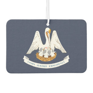 Ambientador Escudo de Louisiana, camiseta estadounidense