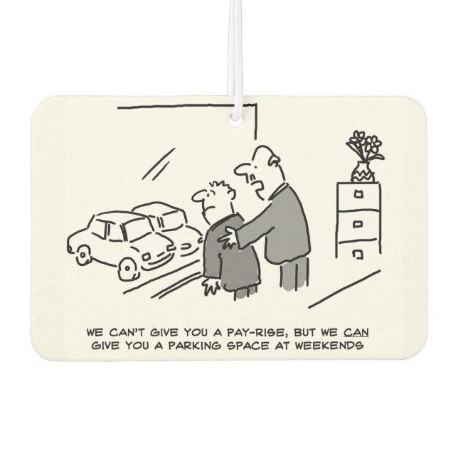 Ambientador Espacio de estacionamiento para automóviles de ofi (Anverso)