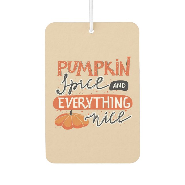 Ambientador Especie de calabaza y todo lo bueno (Anverso)