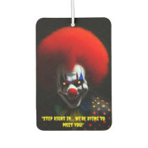 Espeluznante payaso Phobia Scary Gag Personalizado