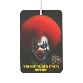 Ambientador Espeluznante payaso Phobia Scary Gag Personalizado