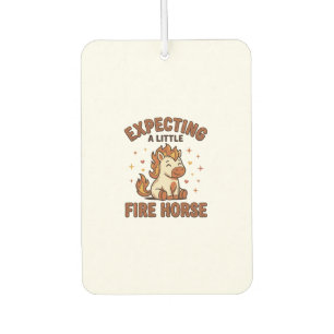 Ambientador Esperando un pequeño caballo de fuego camiseta vin