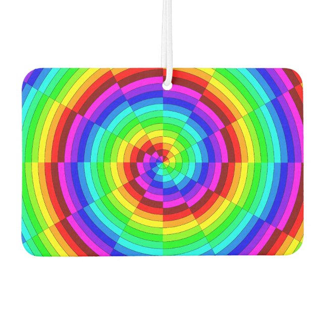 Ambientador Espiral arcoiris de Kenneth Yoncich (Anverso)