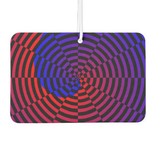 Ambientador Espiral roja y azul de Kenneth Yoncich