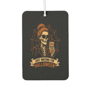 Ambientador Esqueleto esperando Halloween