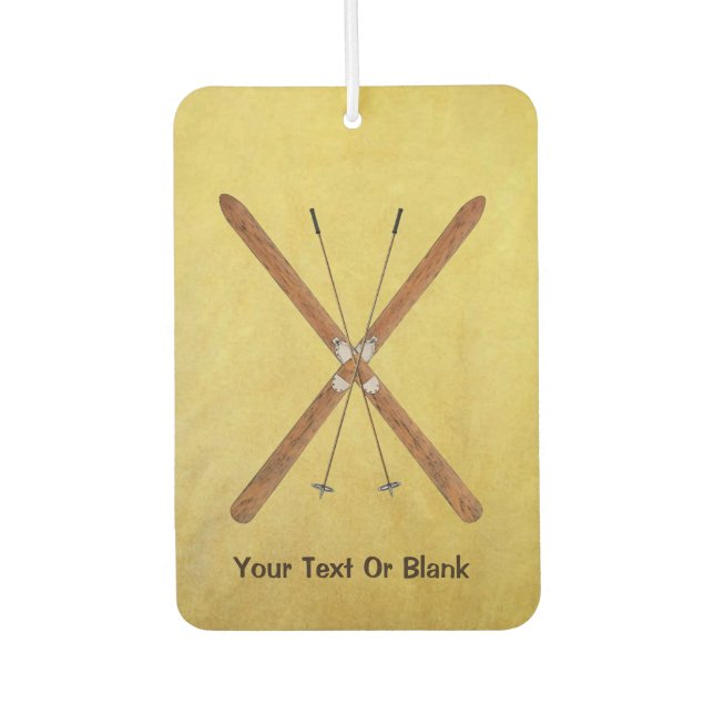 Ambientador Esquíes De Campo Y Pollos (Anverso)