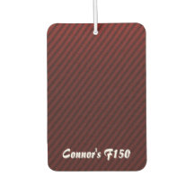 Estilo de fibra de carbono roja