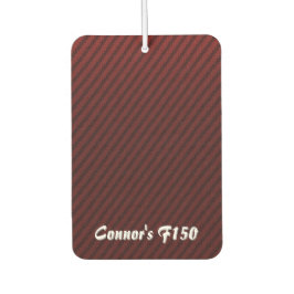 Ambientador Estilo de fibra de carbono roja