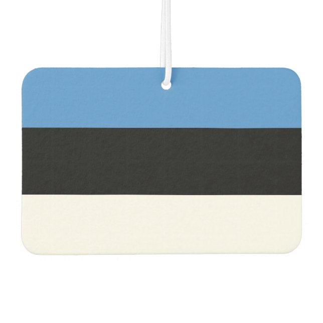 Ambientador Estonia flag Air Freshener (Anverso)