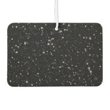Estrellas purpurinas2 - Negro plateado
