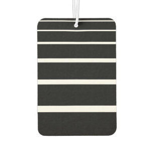 Ambientador Estuche para iPhone de franjas blancas y negras
