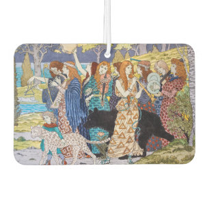 Ambientador Eugene Grasset - Panel decorativo de armonía