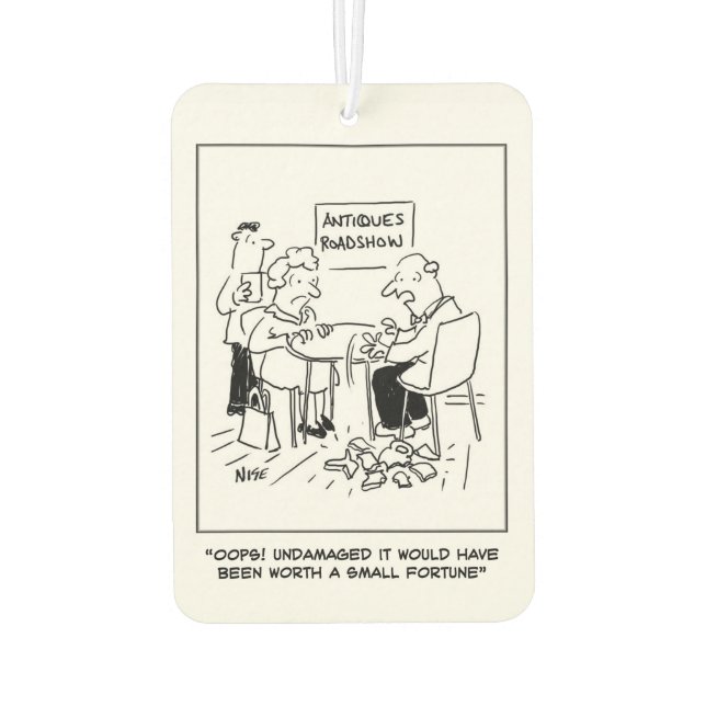 Ambientador Experto en antigüedades arroja un artículo valioso (Reverso)