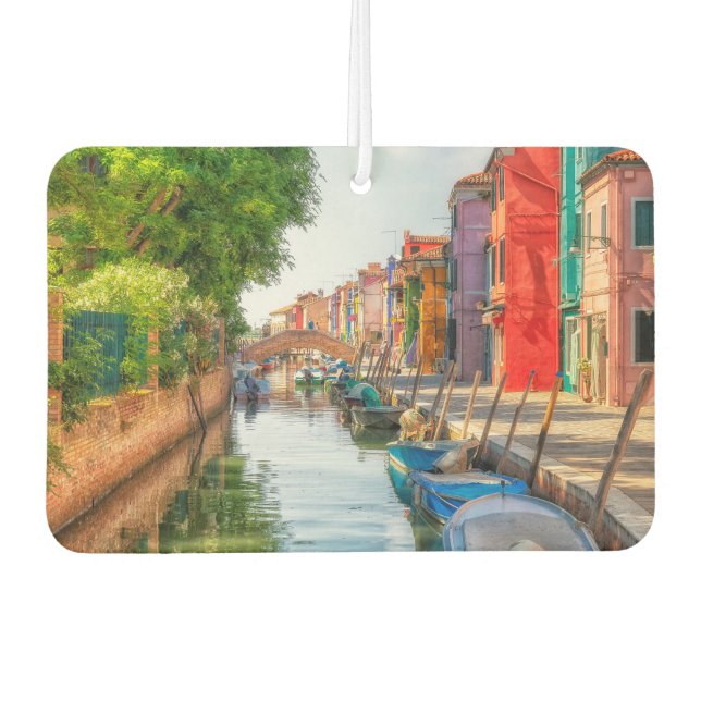 Ambientador Explora el Encanto Vibrante de Burano (Anverso)