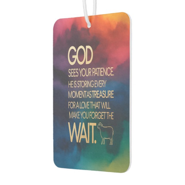 Ambientador Faith  Air Freshener For Christian Singles (Izquierda)