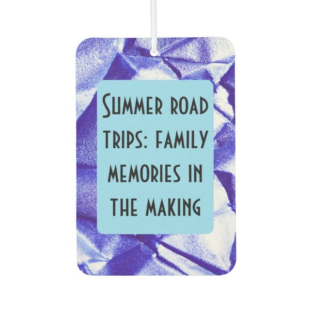 Ambientador Family road trip cutom quote (Anverso)