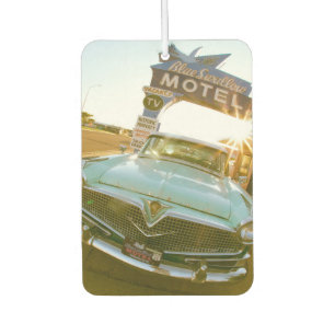 Ambientador Famoso motel Blue Swallow en la Ruta 66