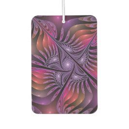 Ambientador Fantasía colorida Resumen Trippy Purple Fractal