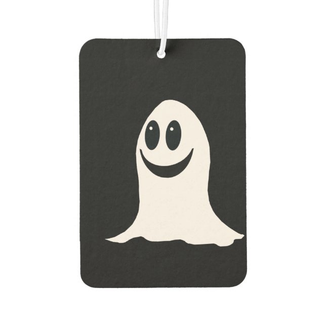 Ambientador Fantasma Personalizado de Halloween (Reverso)