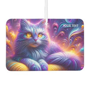 Ambientador Fantasy Cute Blue Purple Cat