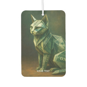 Ambientador Fantasy Cute Cat Money Origami