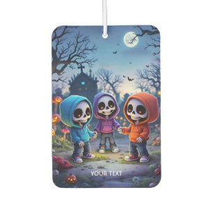 Ambientador Fantasy Cute Laughing Chibi Skeletons