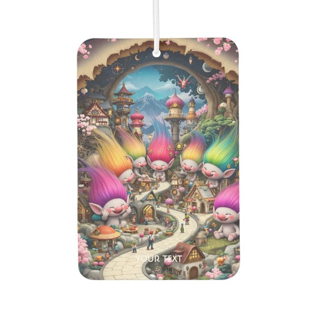 Ambientador Fantasy Cute Mini Troll City (Anverso)