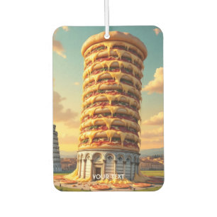 Ambientador Fantasy Cute Pisa Tower Pizza