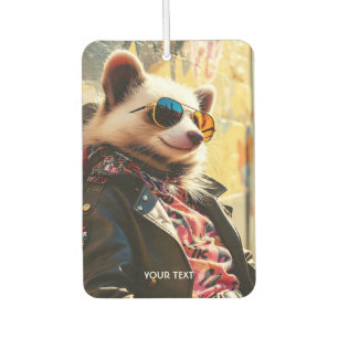 Ambientador Fantasy Cute Posum Leather Jacket