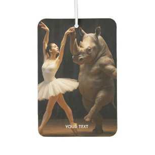 Ambientador Fantasy Cute Rhino Dancer Ballerina