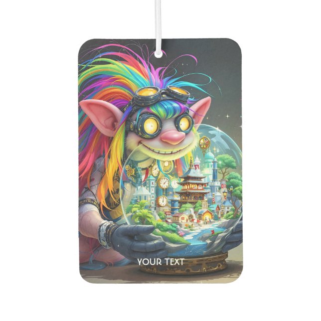 Ambientador Fantasy Cute Troll Making City (Anverso)