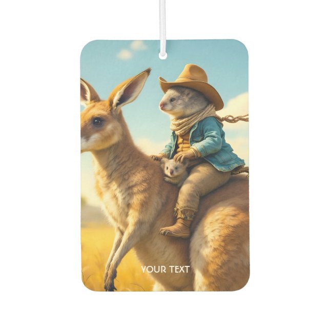 Ambientador Fantasy Cute Wombat Kangaroo Koala (Anverso)