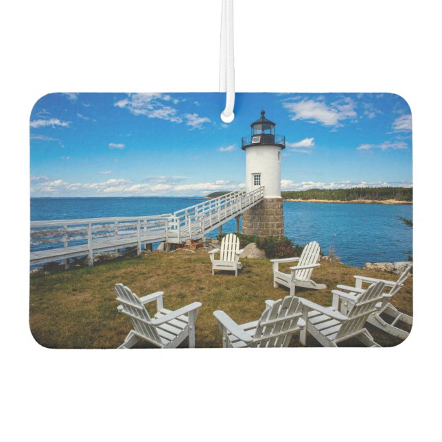 Ambientador Faro de Isle au Haut, Maine (Anverso)