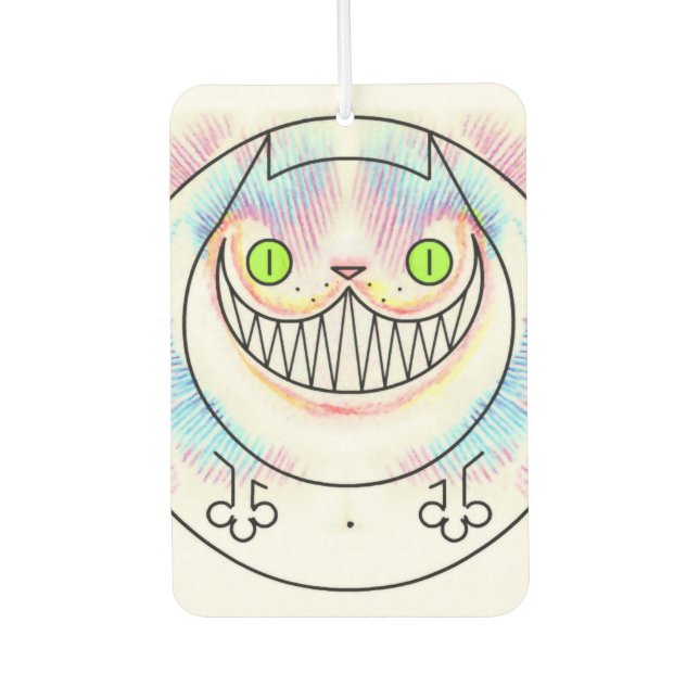 Ambientador Fat Cat Cheshire Cat Air Freshener (Anverso)