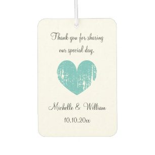 Ambientador Favor de agradecimiento personalizado para boda am