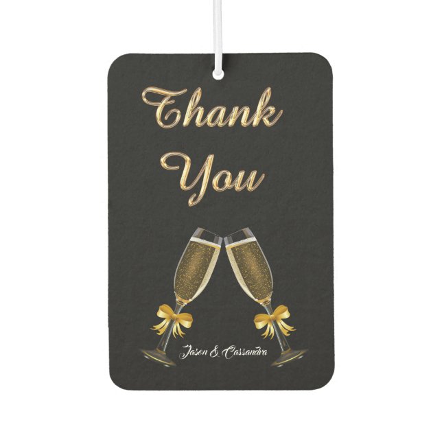 Ambientador Favor de Boda (Anverso)