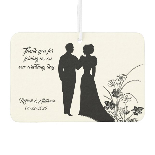 Ambientador Favor de Boda (Anverso)