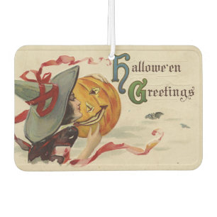 Ambientador "Felicitaciones de Halloween" Kitschy Quirky Tarje