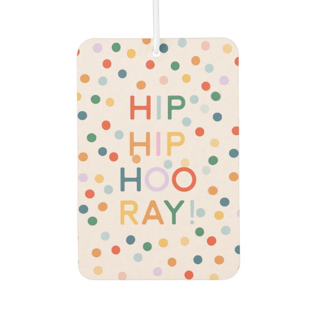 Ambientador Felicitaciones por la fiesta de cumpleaños de Hip  (Anverso)