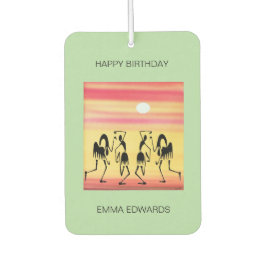 Ambientador Feliz cumpleaños, asombrosa danza rota africana se