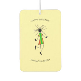 Ambientador Feliz cumpleaños, increíble baile de celebración