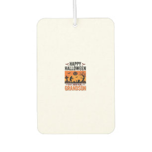 Ambientador Feliz Halloween Nieto Camiseta Vintage Espeluznant