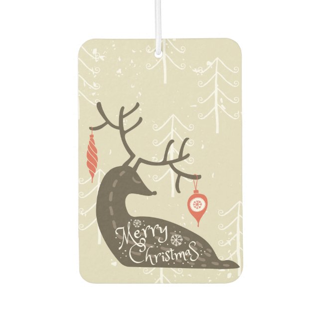 Ambientador Feliz Navidad a los renos Cosy (Anverso)